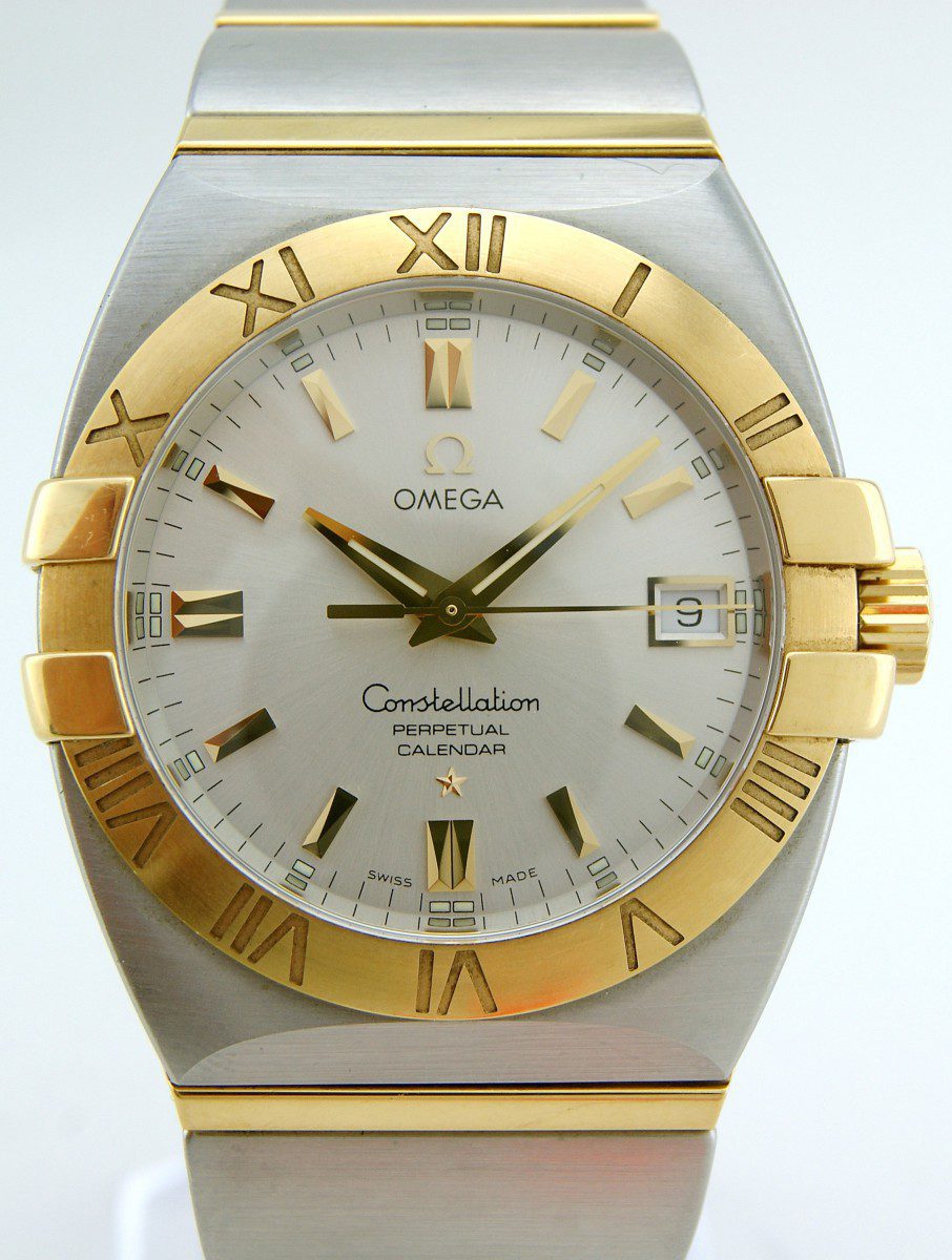 Omega Constellation Double Eagle Stainless steel and Gold Completed
