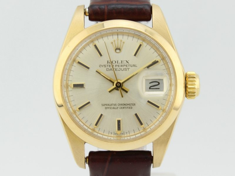 Rolex Oyster Perpetual Datejust Automatic 18k Gold Lady 6916 - Corello