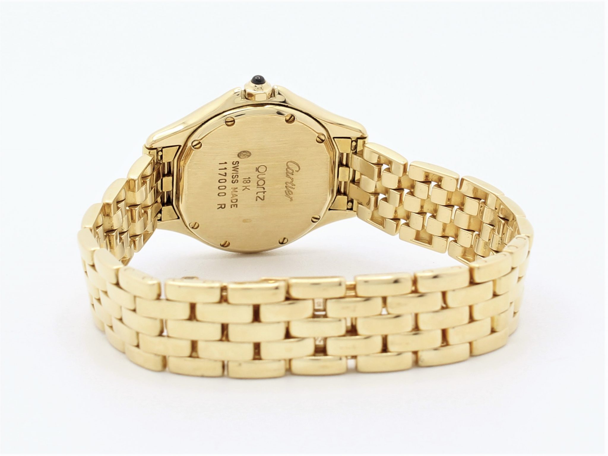 Cartier Cougar Quartz 18K Gold Ladies Ref.117000R | Corello