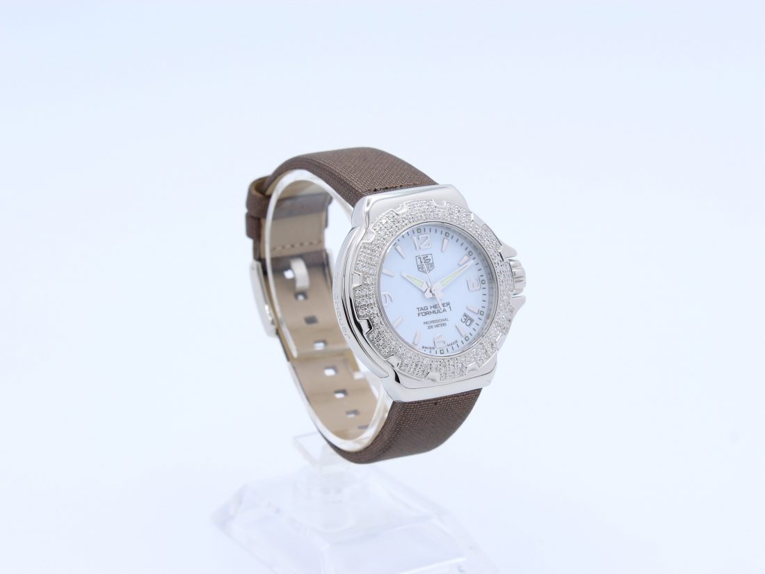 Tag Heuer Formula Quartz Steel Diamonds Ladies