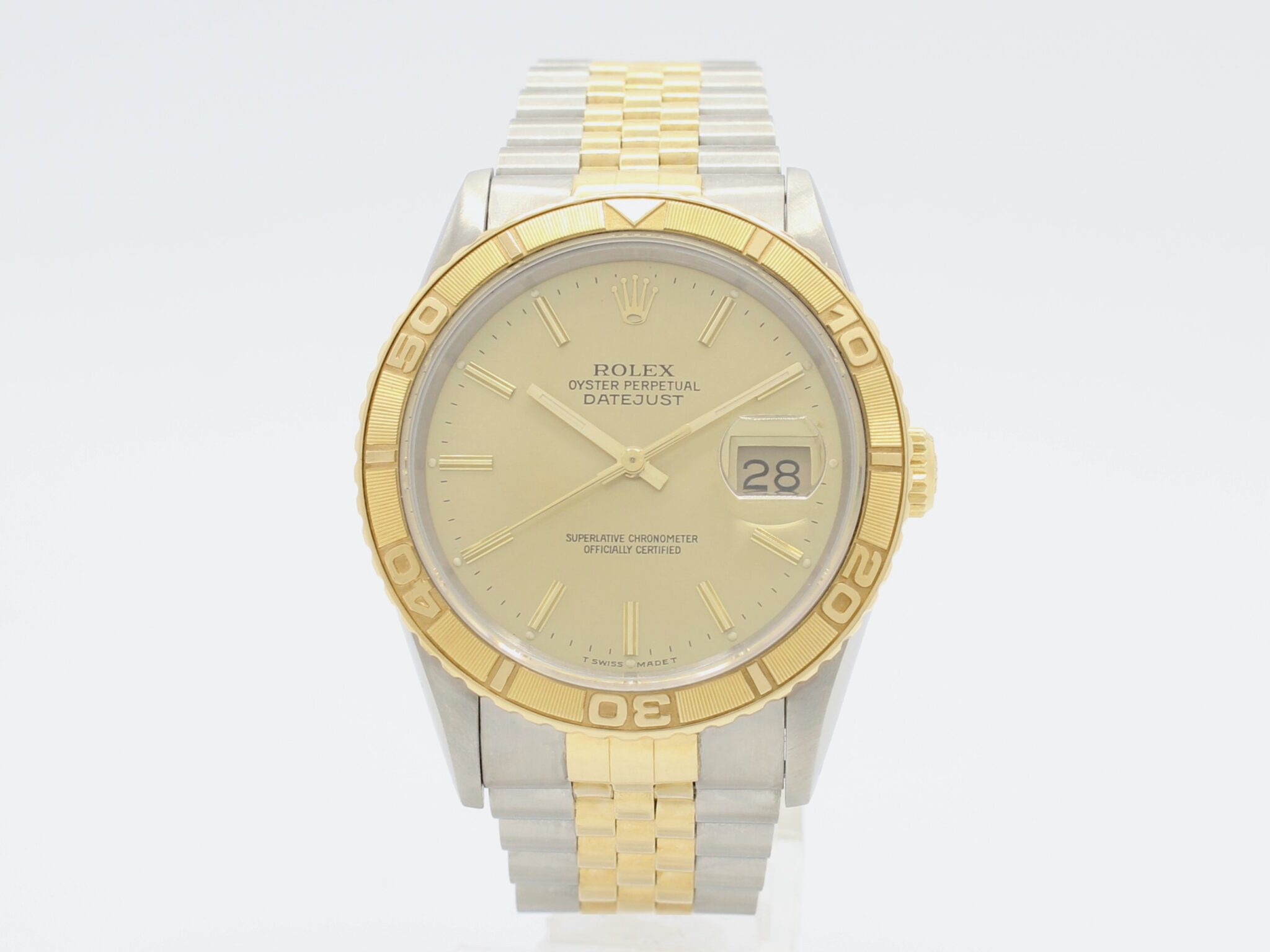 Rolex Datejust Turn-O-Graph Automatic Steel & 18K Gold Ref.16263