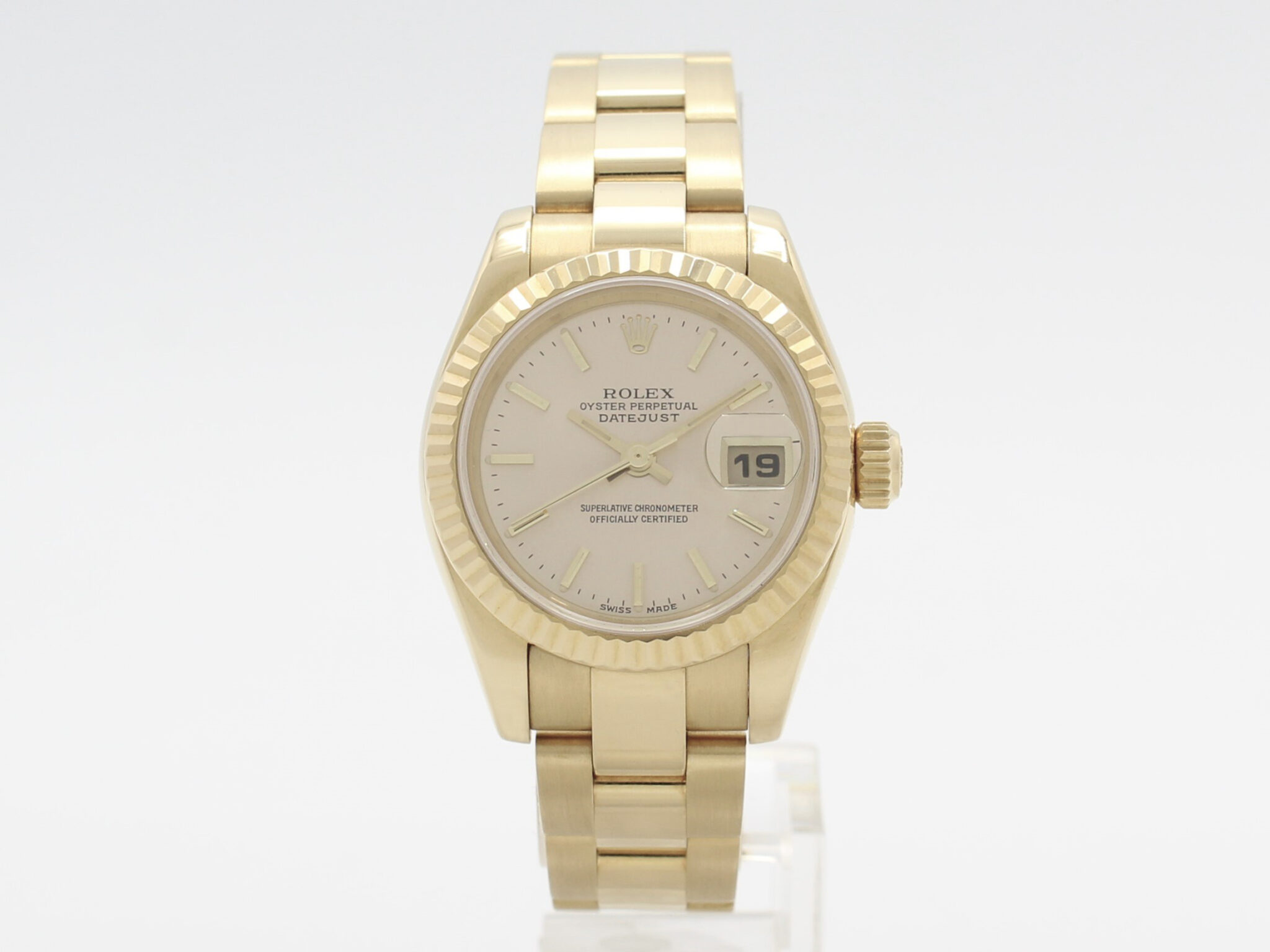 Rolex Oyster Perpetual Datejust Automatic 18K Gold Ref.179178