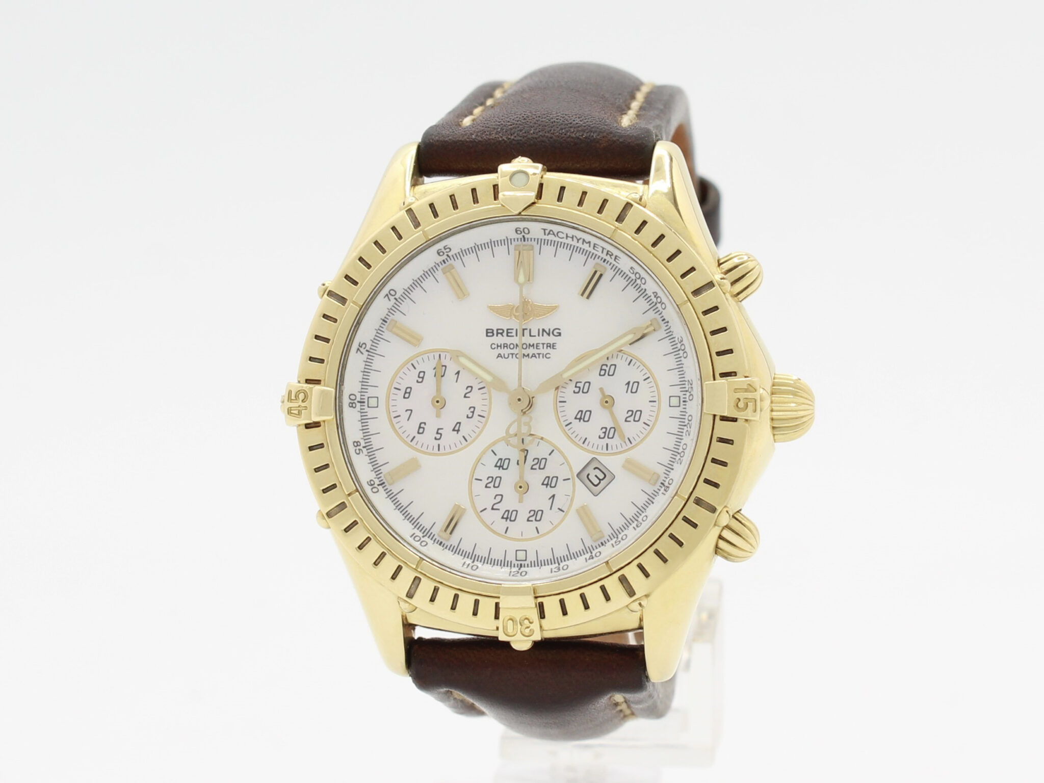 Breitling Shadow Flyback Automatic 18K Gold Ref.K35312
