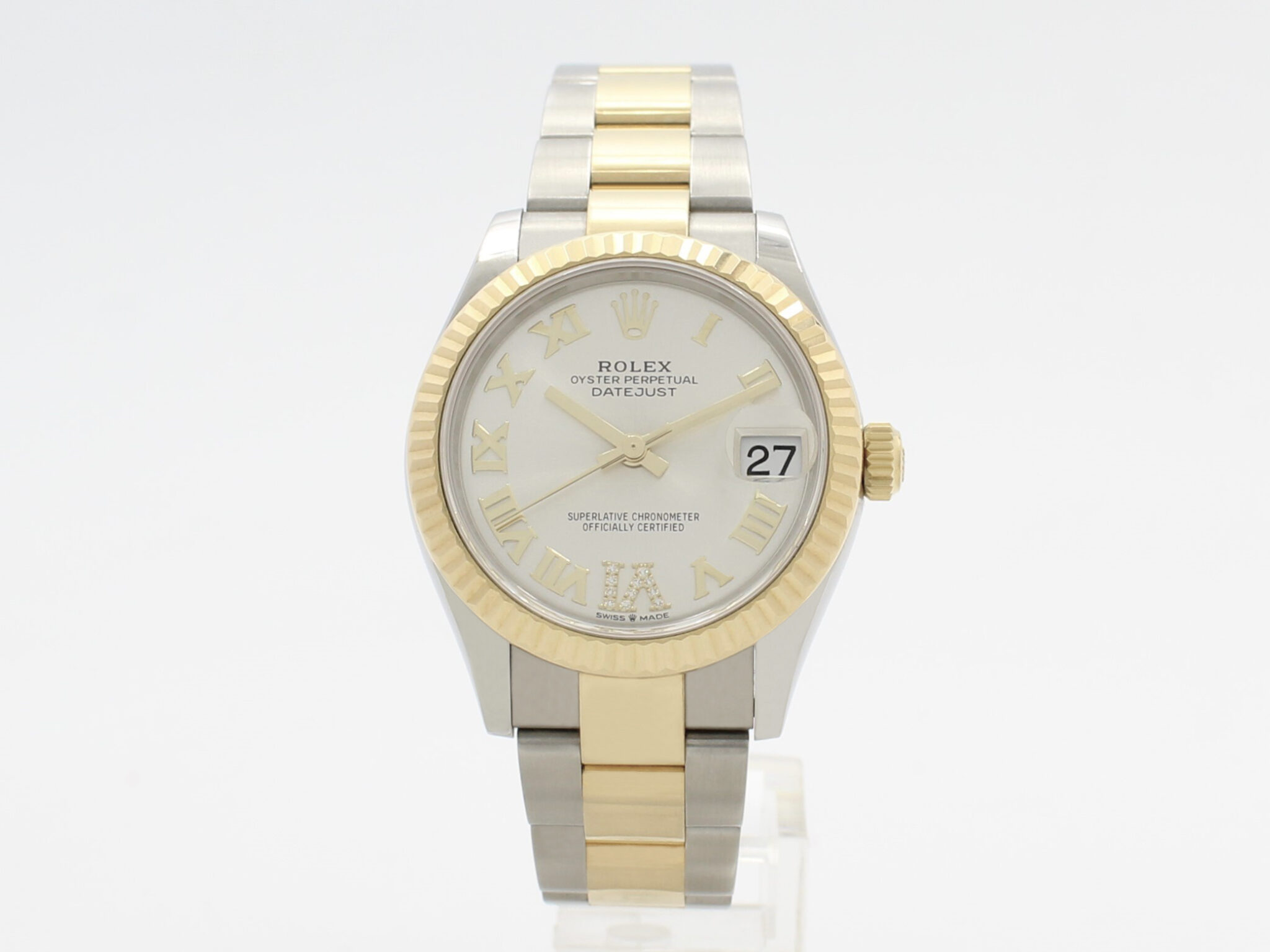 Rolex Datejust Automatic Steel, 18K Gold & Diamonds Ref.278273
