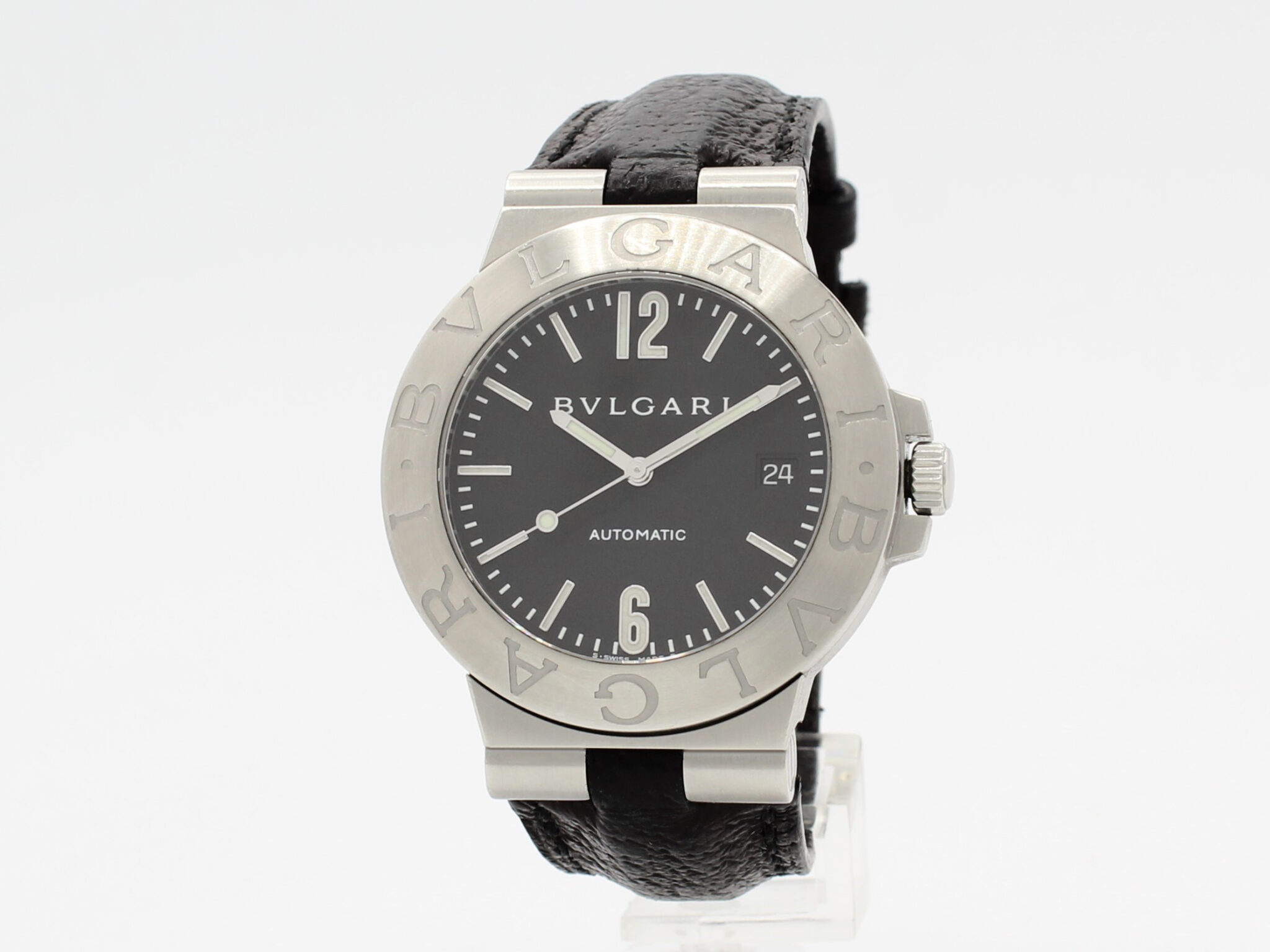 Bulgari Diagono Automatic Steel Black Dial Ref.LCV38S