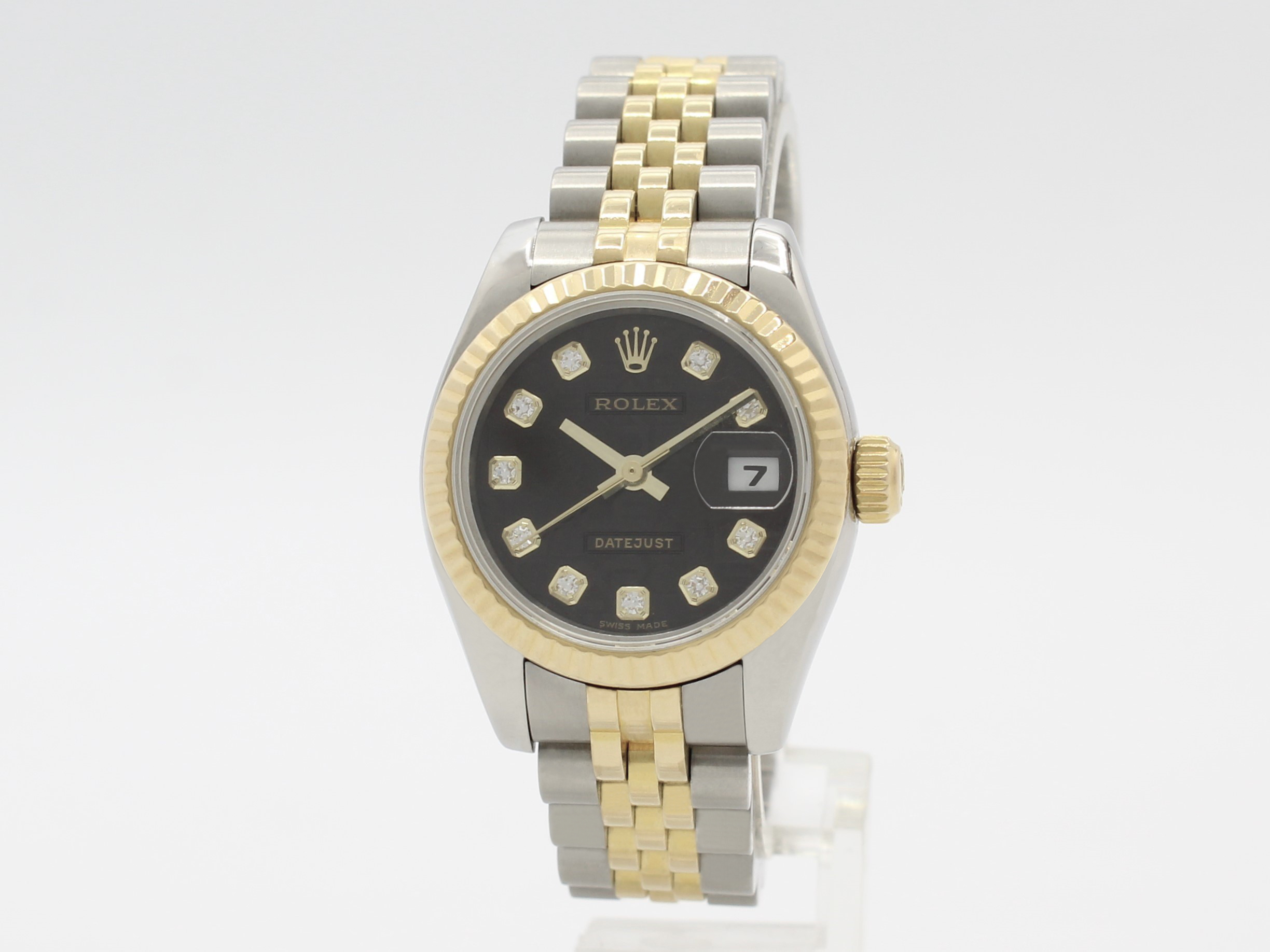 Rolex Oyster Perpetual Datejust Automatic Steel, 18K Gold & Diamonds Ladies Ref.179173 Rolex Oyster Perpetual Datejust Automatic Steel, 18K Gold & Diamonds Ladies Ref.179173