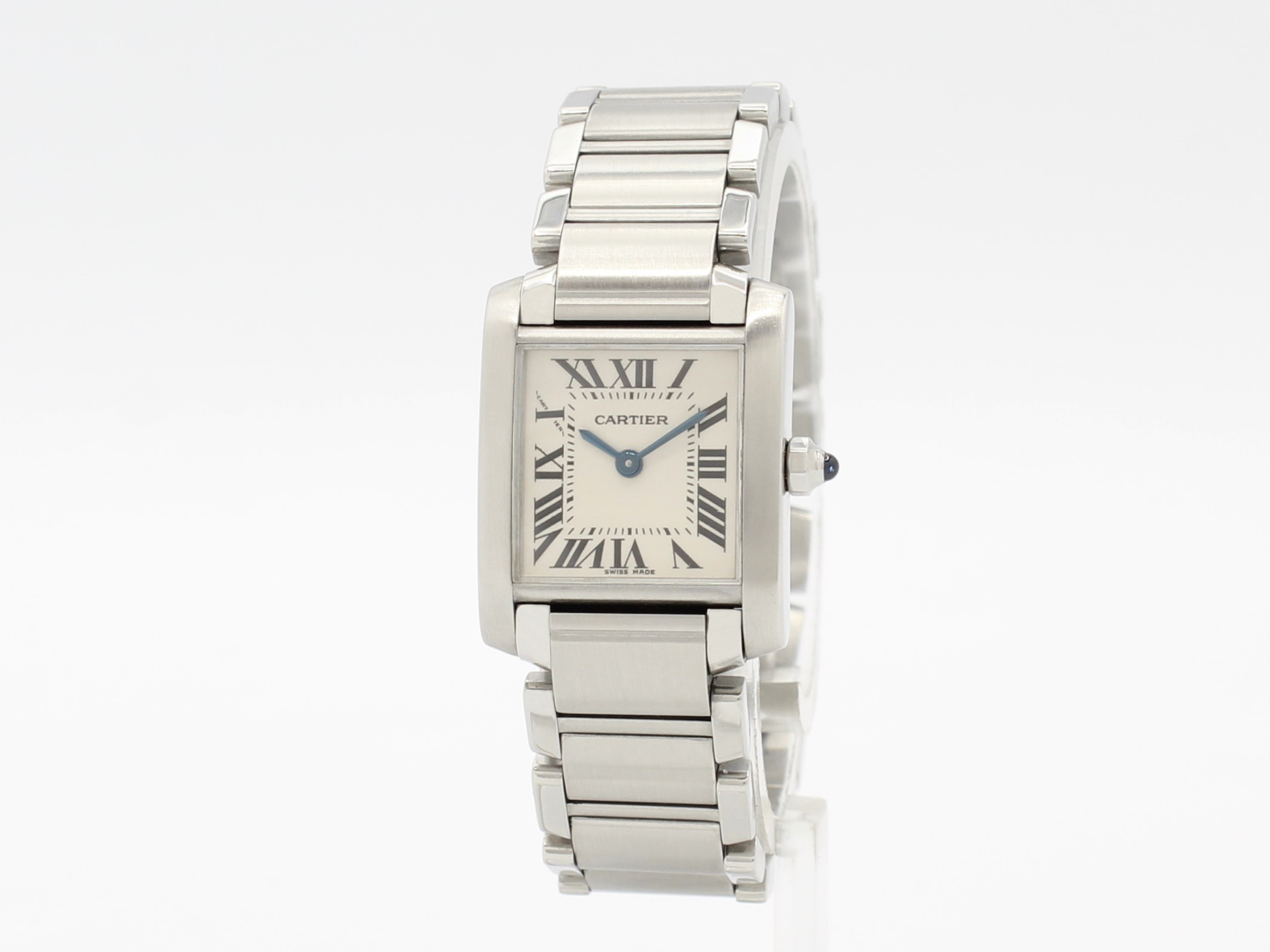 Cartier Tank Française Quartz Steel Ladies Ref.2384